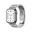 Apple Watch 10 46mm Zore KRD-125 Metal Kordon Strap Kayış Gümüş