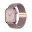 Apple Watch 10 46mm Zore KRD-134 Örgü Tasarımlı Hasır Kordon Strap Kayış Mor