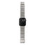Apple Watch 10 46mm Zore KRD-149 Metal Silikon Kordon Gümüş-Yeşil