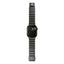 Apple Watch 10 46mm Zore KRD-149 Metal Silikon Kordon Siyah