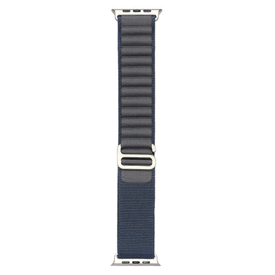 Apple Watch 10 46mm Zore KRD-74 Hasır Kordon Mavi