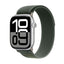 Apple Watch 10 46mm Zore KRD-77 Hasır Kordon Yeşil