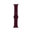 Apple Watch 38mm Band Serisi Klasik Kordon Silikon Strap Kayış Red Wine