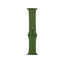 Apple Watch 38mm Band Serisi Klasik Kordon Silikon Strap Kayış Army Green