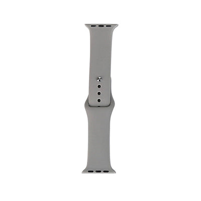 Apple Watch 38mm Band Serisi Klasik Kordon Silikon Strap Kayış Brick Blue