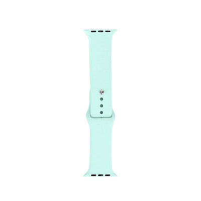 Apple Watch 38mm Band Serisi Klasik Kordon Silikon Strap Kayış Emerald Green