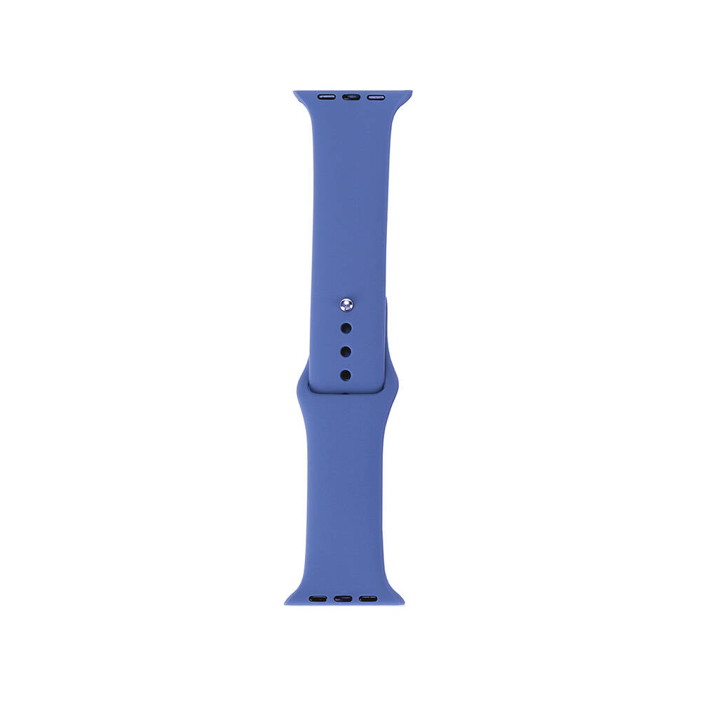 Apple Watch 38mm Band Serisi Klasik Kordon Silikon Strap Kayış İce Sea Blue