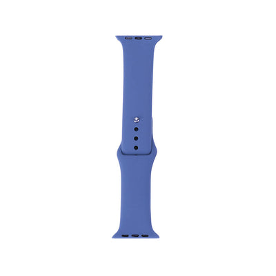 Apple Watch 38mm Band Serisi Klasik Kordon Silikon Strap Kayış İce Sea Blue