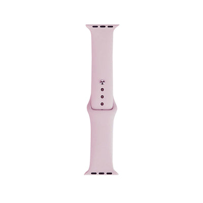 Apple Watch 38mm Band Serisi Klasik Kordon Silikon Strap Kayış Lavender Purple