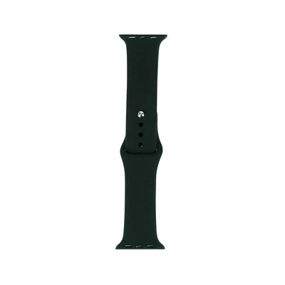 Apple Watch 38mm Band Serisi Klasik Kordon Silikon Strap Kayış New Olive Green