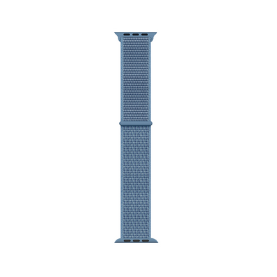 Apple Watch 38mm Kordon Band-03 Serisi Hasır Strap Kayış Cape Ced Blue