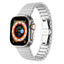 Apple Watch 38mm Kordon KRD-79 Metal Strap Kayış Gri