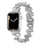 Apple Watch 38mm Kordon KRD-80 Metal Strap Kayış Gümüş
