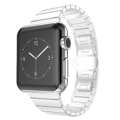 Apple Watch 38mm KRD-16 Seramik Kordon Beyaz