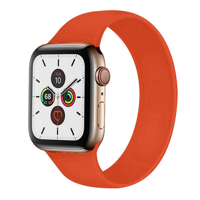Apple Watch 38mm KRD-31 Solo Loop Large Kordon Beyaz