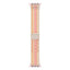 Apple Watch 38mm KRD-91 Hasır Kordon Strap Kayış Pembe