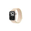 Apple Watch 38mm KRD-91 Hasır Kordon Strap Kayış Starlight-Pembe