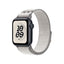 Apple Watch 38mm KRD-91 Hasır Kordon Strap Kayış Veiled Gray