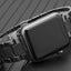 Apple Watch 38mm Mat Seramik Metal Kordon Parlak Siyah