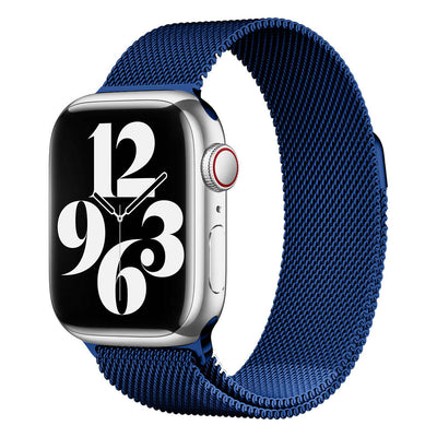 Apple Watch 38mm Zore Band-01 Metal Kordon Mavi