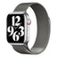 Apple Watch 38mm Zore Band-01 Metal Kordon Koyu Gri