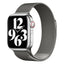 Apple Watch 38mm Zore Band-01 Metal Kordon Gri