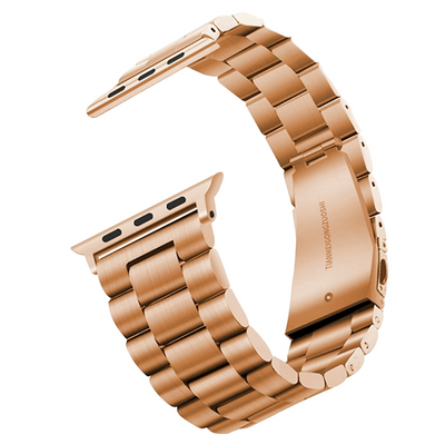 Apple Watch 38mm Zore Band-04 Metal Kordon Rose Gold