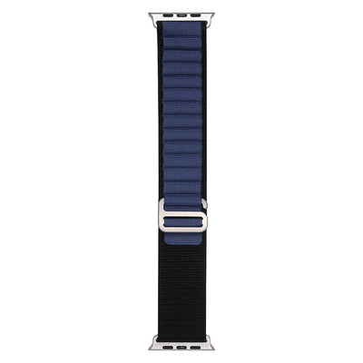Apple Watch 38mm Zore Band-74 Hasır Kordon Midnight