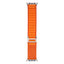 Apple Watch 38mm Zore Band-74 Hasır Kordon Turuncu