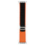 Apple Watch 38mm Zore Band-74 Hasır Kordon Turuncu-Starlight
