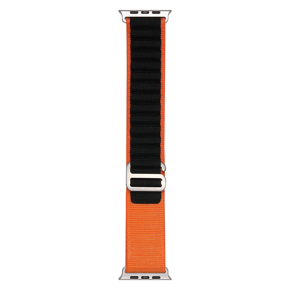 Apple Watch 38mm Zore Band-74 Hasır Kordon Midnight Blue