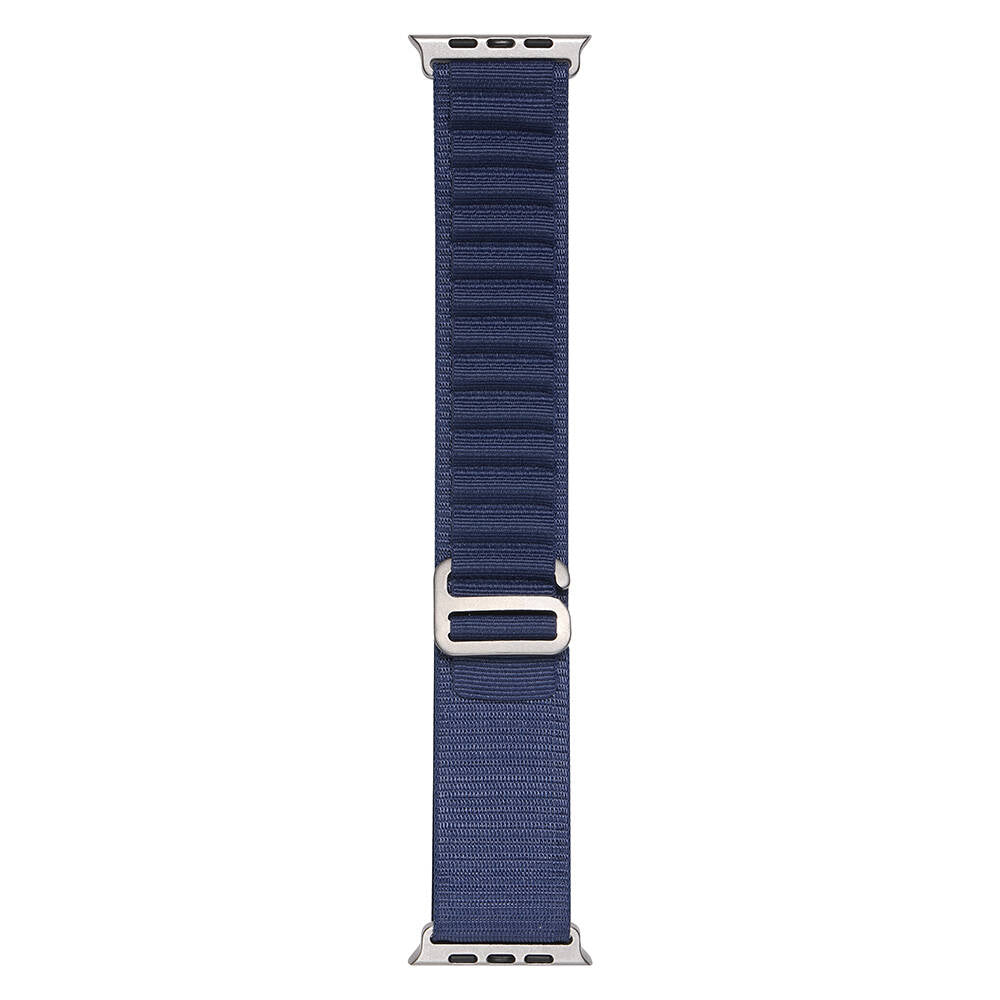 Apple Watch 38mm Zore Band-74 Hasır Kordon Lacivert