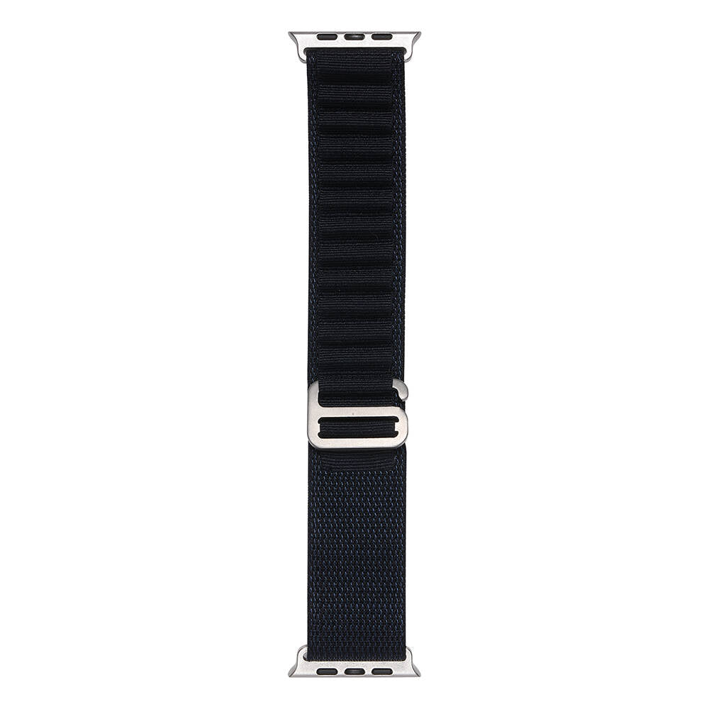 Apple Watch 38mm Zore Band-74 Hasır Kordon Midnight Blue
