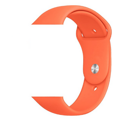 Apple Watch 38mm Zore Klasik Kordon Turuncu