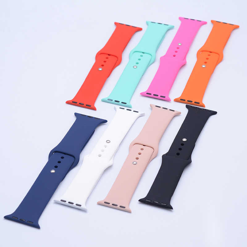 Apple Watch 38mm Zore Klasik Kordon Chinese Red