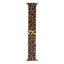 Apple Watch 38mm Zore KRD-01 Leopar Desenli Metal Kordon Rose Gold-Leopar