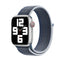 Apple Watch 38mm Zore KRD-03 Hasır Kordon Storm Blue