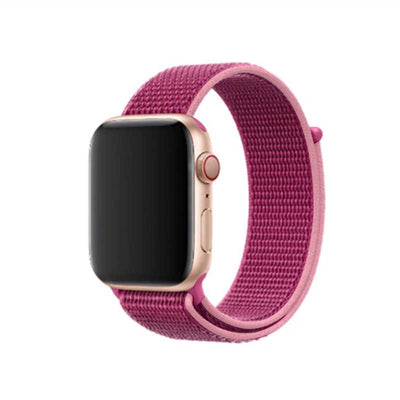 Apple Watch 38mm Zore KRD-03 Hasır Kordon Pembe