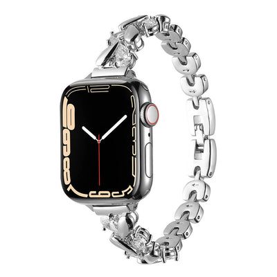Apple Watch 38mm Zore KRD-103 Metal Kordon Gümüş