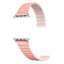 Apple Watch 38mm Zore KRD-111 Çizgili Desenli Silikon Kordon Pembe
