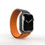 Apple Watch 38mm Zore KRD-122 Silikon Kordon Strap Kayış Siyah-Yeşil