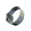 Apple Watch 38mm Zore KRD-122 Silikon Kordon Strap Kayış Siyah-Yeşil