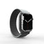 Apple Watch 38mm Zore KRD-122 Silikon Kordon Strap Kayış Siyah-Turuncu