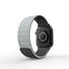Apple Watch 38mm Zore KRD-122 Silikon Kordon Strap Kayış Siyah-Yeşil