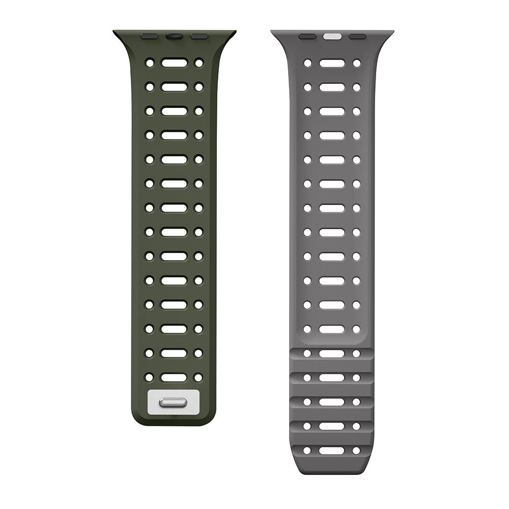 Apple Watch 38mm Zore KRD-124 Silikon Kordon Strap Kayış Sarı