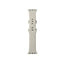Apple Watch 38mm Zore KRD-131 Silikon Kordon Strap Kayış Beyaz