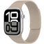 Apple Watch 38mm Zore KRD-136 Kabartma Desenli Silikon Kordon Cocao