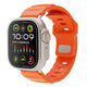 Apple Watch 38mm Zore KRD-143 Silikon Kordon Turuncu