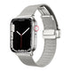 Apple Watch 38mm Zore KRD-85 Metal Kordon Gümüş