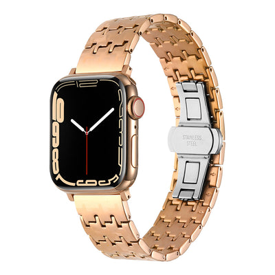 Apple Watch 38mm Zore KRD-86 Metal Kordon Siyah